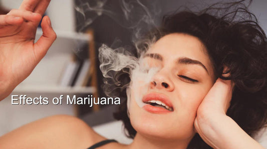 Close-Up of Woman Smoking Weed and Blowing Puffs of Smoke While Having Funny Mood at Home