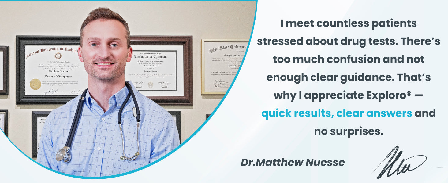 doctor recommended medical approved drug test kit THC for easy at home testing
