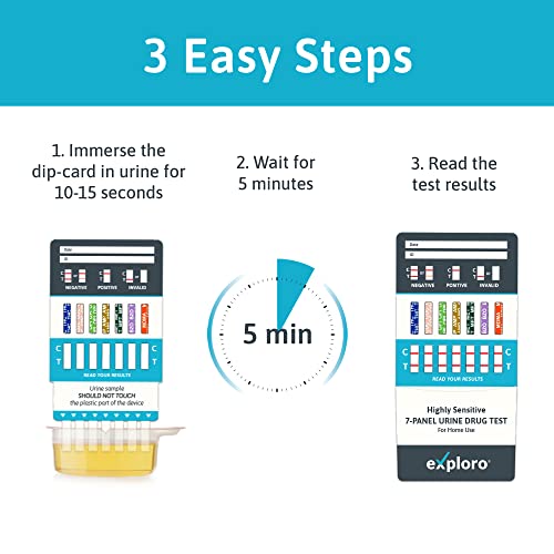 3 easy steps for 7 panel urine drug test