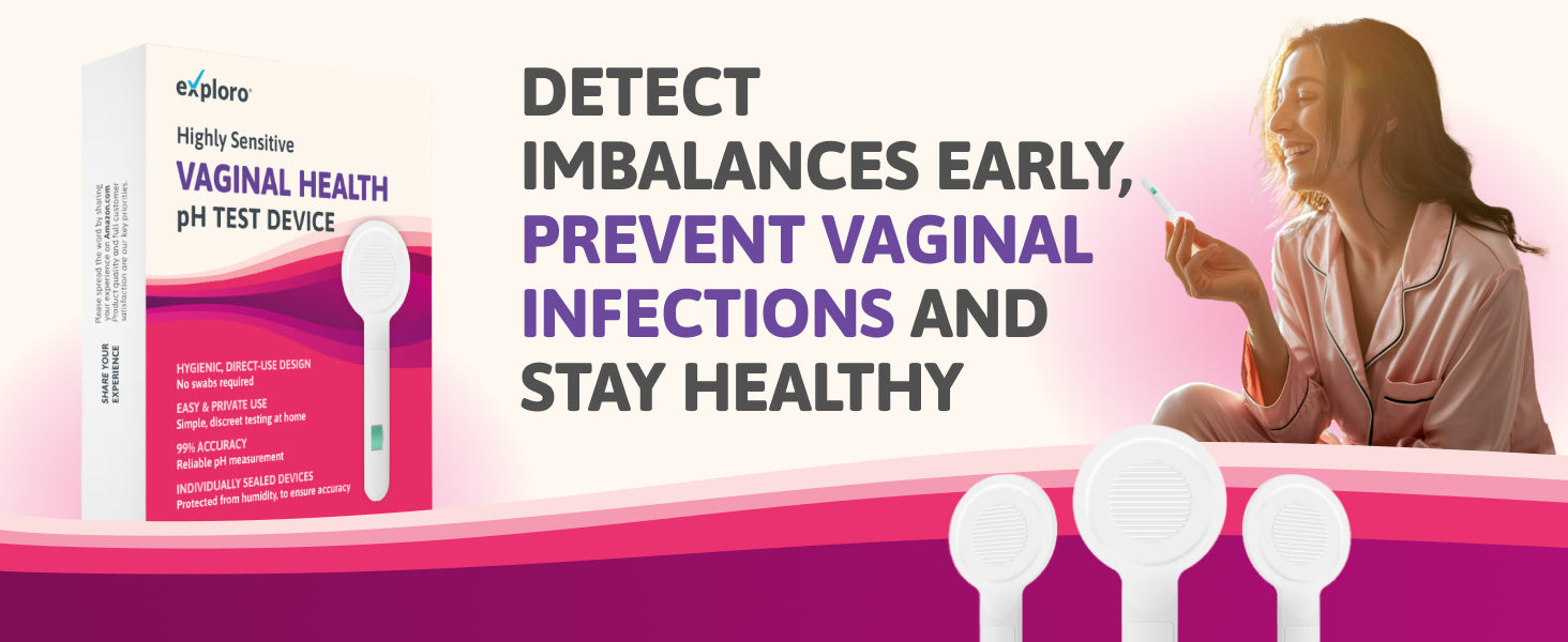 vaginal ph test for women at home kit feminine health strips for yeast or bv test mujeres balance
