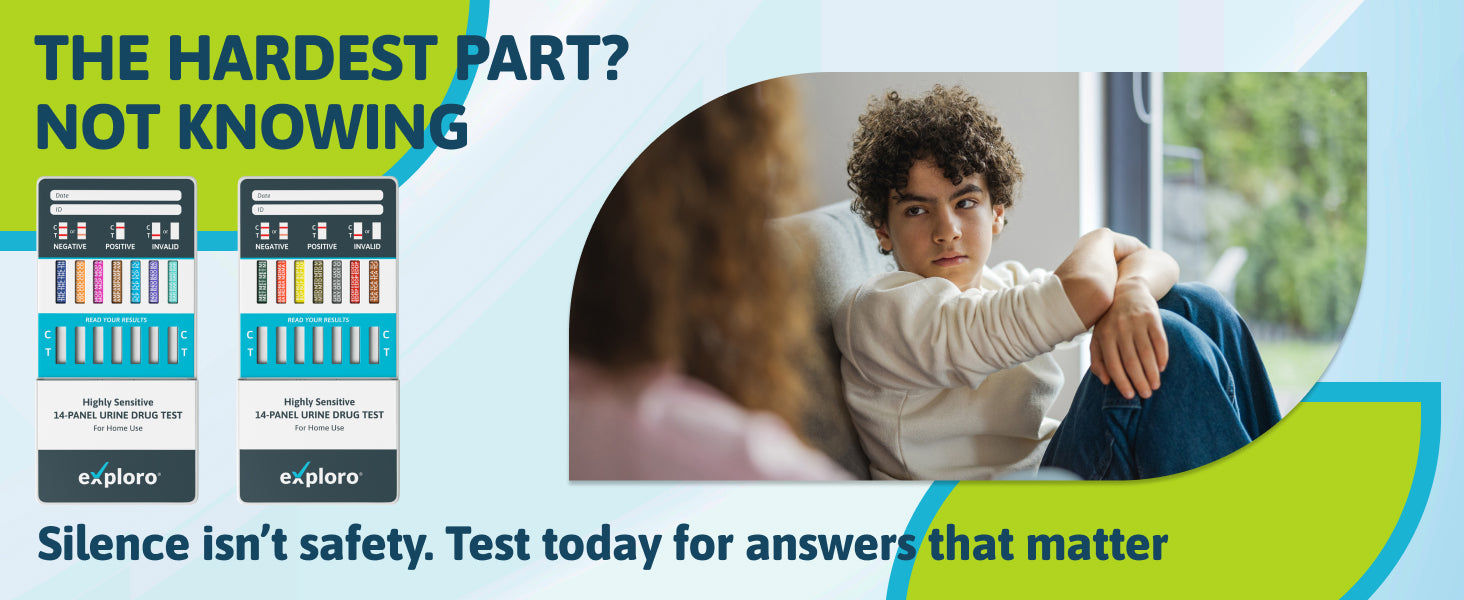 14 panel drug test kit at home urine prueba THC cocaine amphetamine for teens or adults