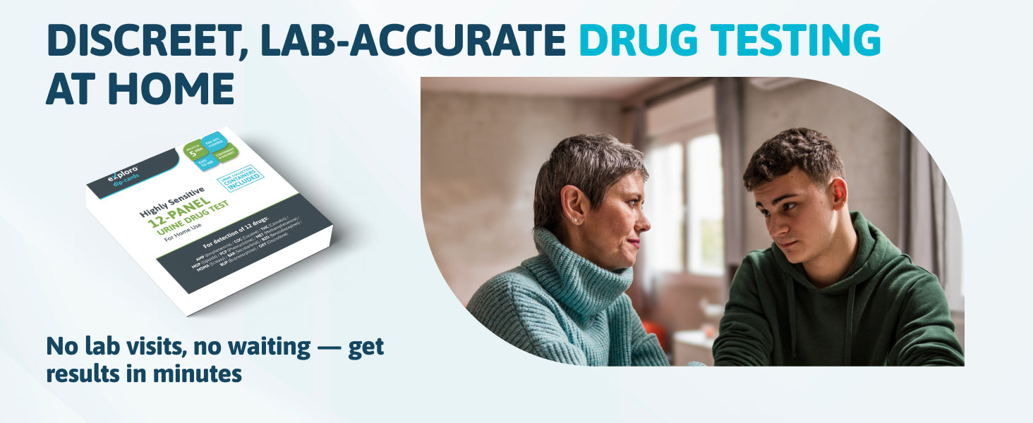 12 panel drug screen urine test for home private use detect drogas teen employee safe