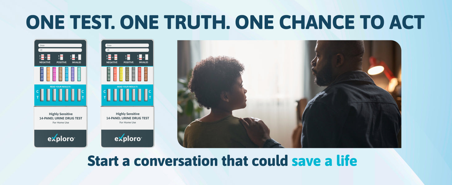 teen drug test kit marijuana amphetamine cocaine prueba rapida de drogas adolescentes en casa