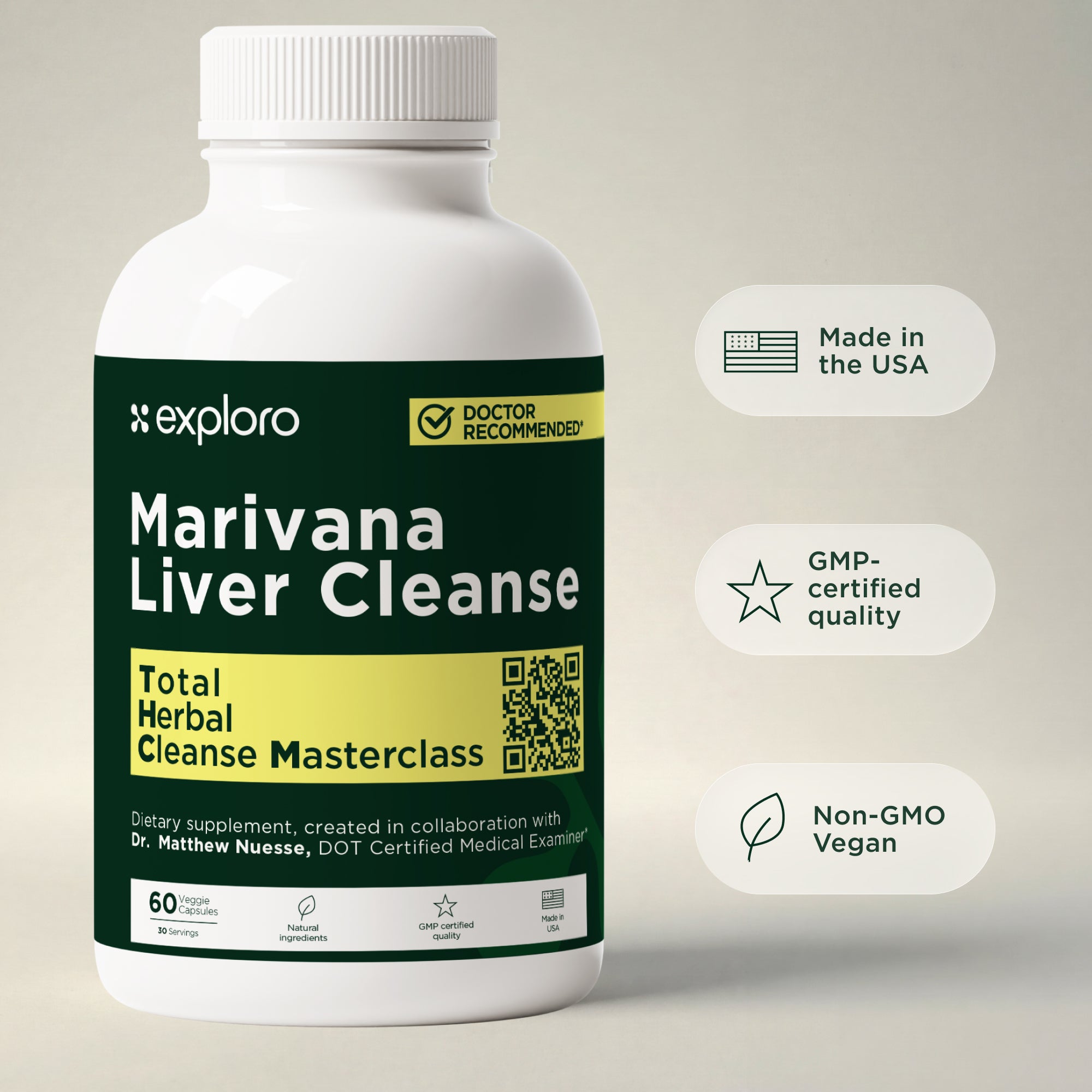 Marivana Liver Cleanse, 60 Capsules