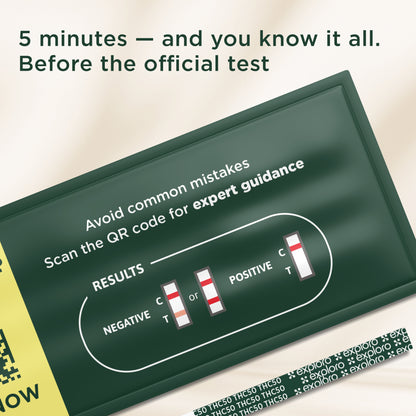 Exploro At Home THC Urine Drug Test Kit, 15 Strips, 50 ng/ml