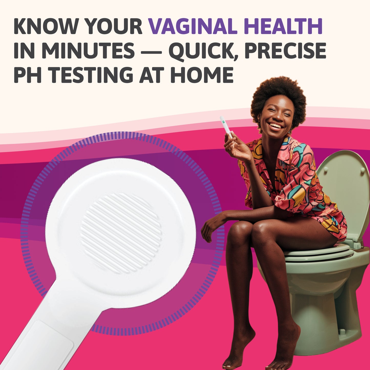 know youe vaginal health in minutes qick precise ph testing at home