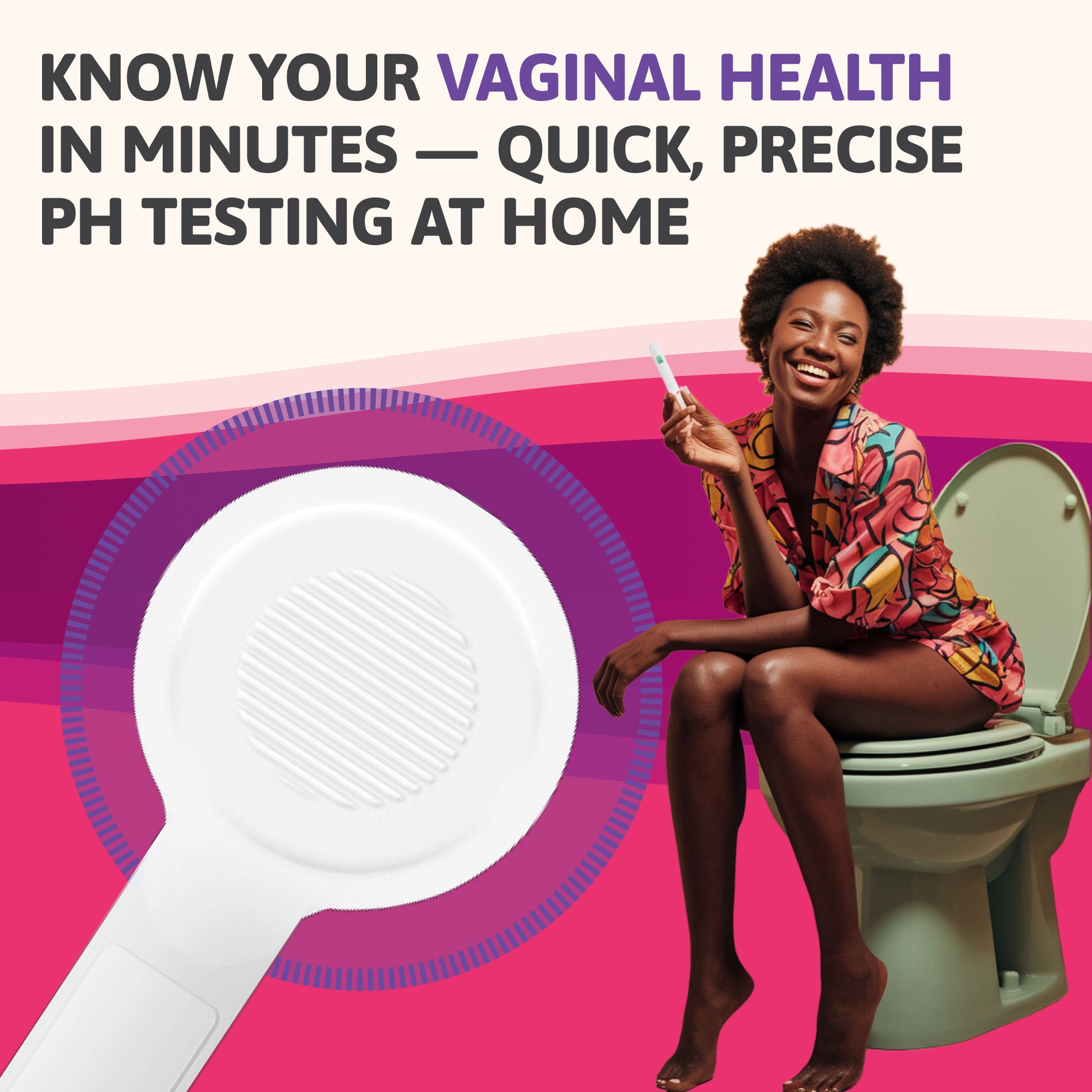 know youe vaginal health in minutes qick precise ph testing at home