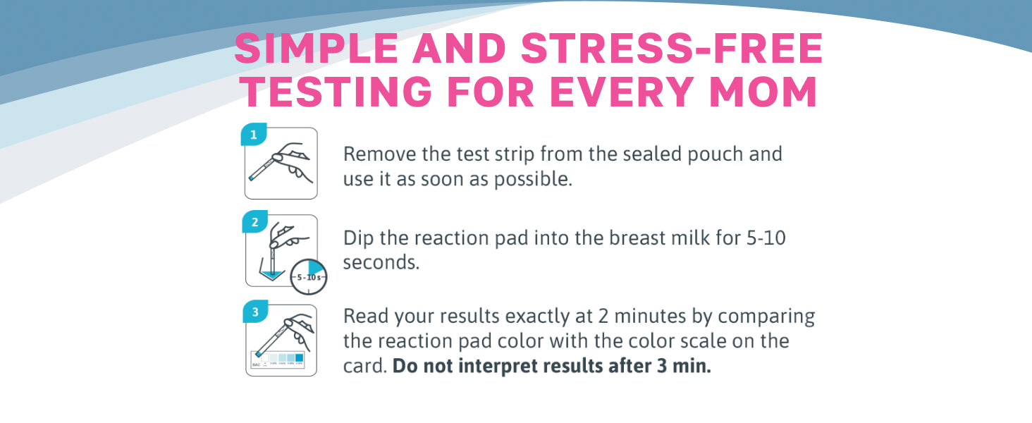 alcohol strips for breast milk breastmilk alcohol test strips milk screening strips