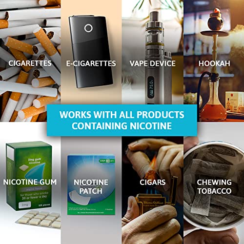 Nicotine Urine Tests for Home, 5 Strips, 200 ng/ml with 8+ nicotine based products